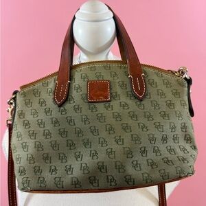 Dooney & Bourke Green and Brown Women's Bag